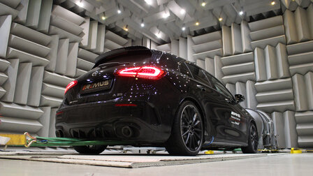 Mercedes-Benz A35 AMG (W177) RACING GPF-back-system: RACING sport exhaust, with 1 integrated valve, NO EC TYPE APPROVAL