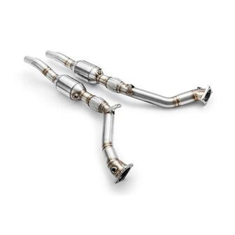 Downpipe AUDI S4, RS4 B5 2.7 T + CATALYST : Emission standard - Euro 4, Capacity - 200 cpsi