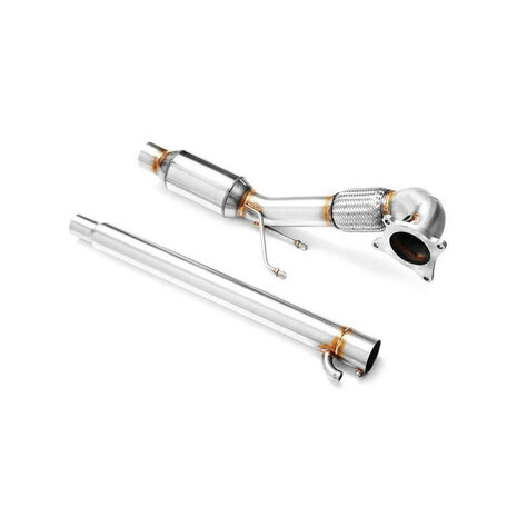 Downpipe AUDI A3 8P 1.8, 2.0 TFSI + CATALYST : Emission standard - Euro 4, Capacity - 200 cpsi