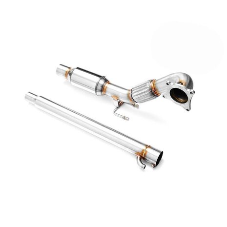 Downpipe AUDI A3 8P 1.8, 2.0 TFSI + CATALYST : Emission standard - Euro 4, Capacity - 100 cpsi