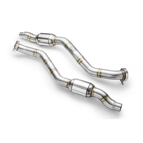 Downpipe AUDI S6-S7-RS6-RS7 4.0 TFSI + CATALYST : Emission standard - Euro 4, Capacity - 100 cpsi